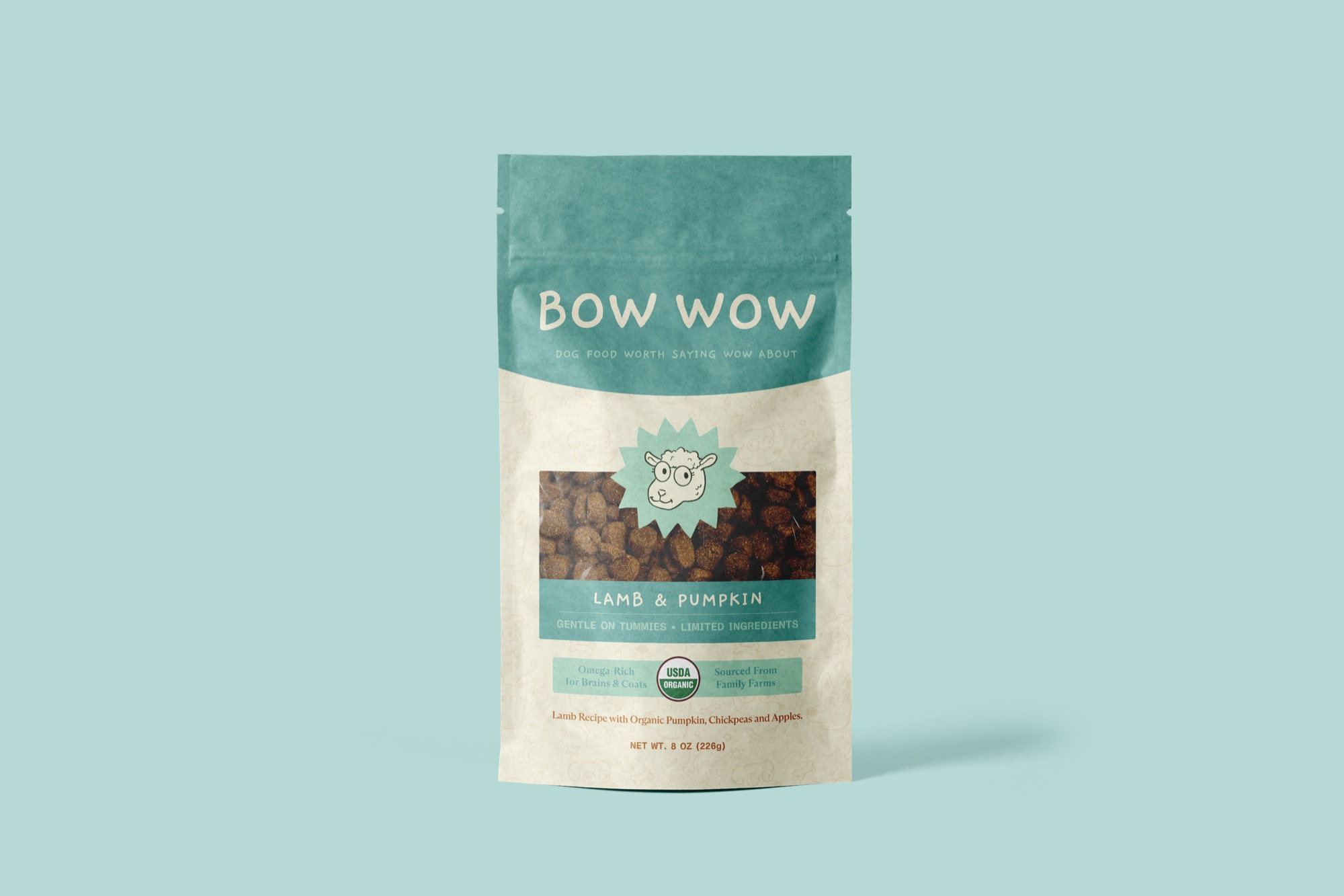 Bow Wow Lamb & Pumpkin bag