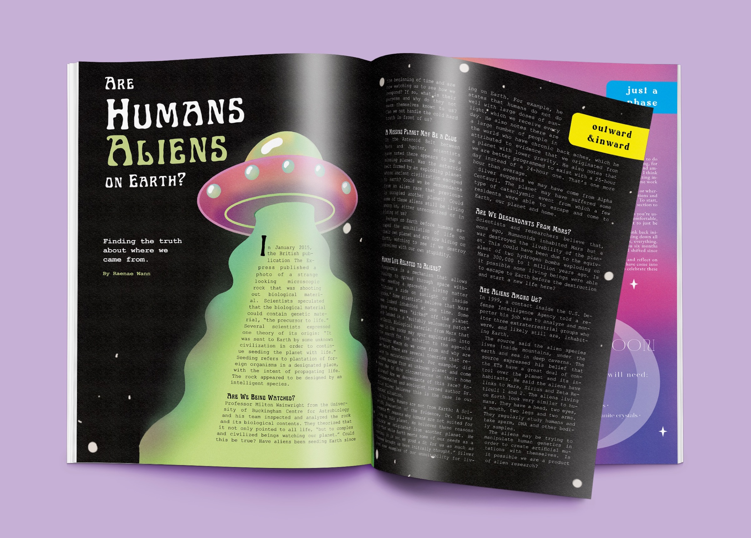 Humans and Aliens spread
